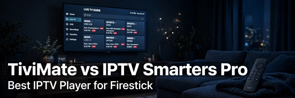 best IPTV player Firestick