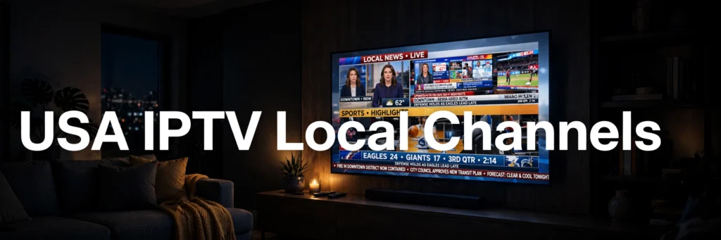 IPTV local channels USA