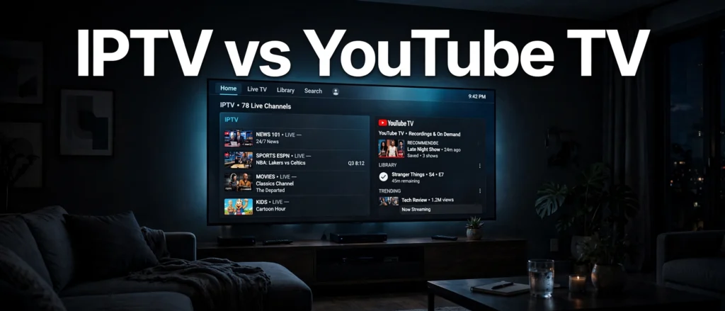 IPTV vs YouTube TV